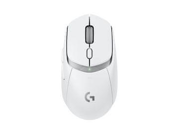 Logitech G309 LIGHTSPEED Wireless miška, bela