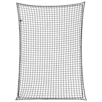 shumee Mreža za prikolico z elastično vrvjo črna 3,5x2,5 m PP