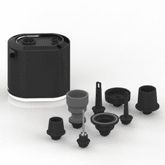 Symfony Air Force 1, črne barve, QW2201B, Mini zunanji kompresor