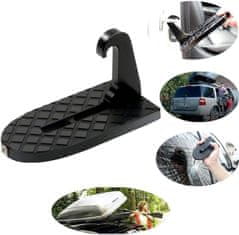 JOIRIDE® Stopnica za avto, Lestev za avto, 200 kg nosilnost, Univerzalna (Črna, 15,5 x 9,5 x 8 cm) | HOPKA