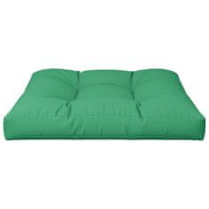 Vidaxl Blazina za kavč iz palet zelena 80x80x12 cm