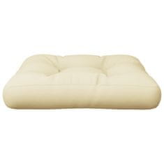 Vidaxl Blazina za kavč iz palet krem 60x60x12 cm
