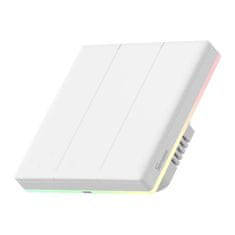 Sonoff Pametno stensko stikalo Wi-Fi na dotik Sonoff TX T5 3C (3-kanalno)