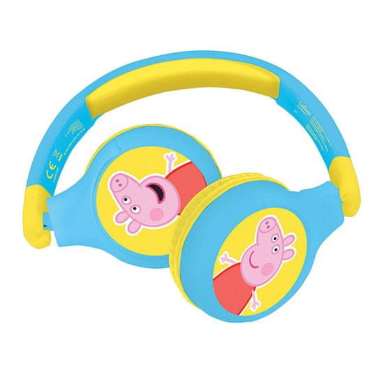 Lexibook Brezžične slušalke Lexibook 2v1 Peppa Pig