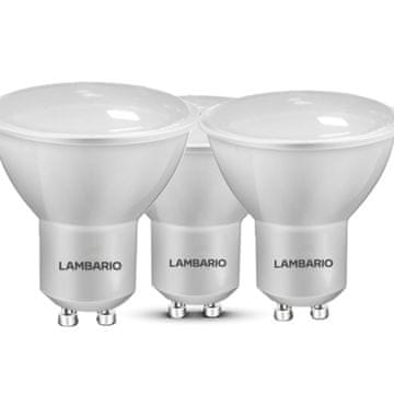 LAMBARIO 3 x Advance 6W GU10 SMD 100DG PLS 4000K LED žarnica (3 kom)