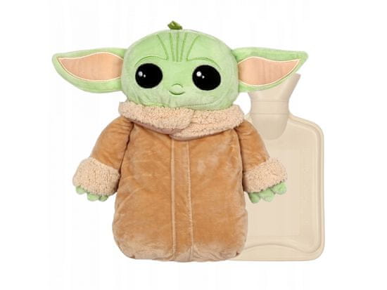 Disney Baby Yoda STAR WARS Termofor z mehko prevleko, naravni kavčuk 1l