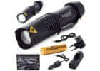 AKU svetilka Bailong BL-1812, LED CREE XM-L T6 ZOOM E-012