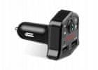 FM oddajnik za avto z LCD zaslonom + USB, Bluetooth, MP3 E-017