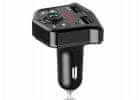FM oddajnik za avto z LCD zaslonom + USB, Bluetooth, MP3 E-017