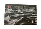 Svetilka Bailong BL-8668, LED typu CREE XM-L T6 + opozorilni ročaj E-052