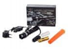 Svetilka Bailong BL-8626, LED typu CREE XPE + opozorilni ročaj E-065