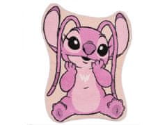 Disney Disney Angel Stitch nedrseča preproga, roza 60x80 cm