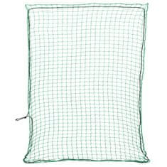 shumee Mreža za prikolico z elastično vrvjo zelena 3x2.5 m PP