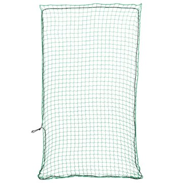 shumee Mreža za prikolico z elastično vrvjo zelena 3.5x2 m PP
