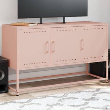 Vidaxl vidaXL TV stojalo roza 100,5 x 39 x 60,5 cm jeklo