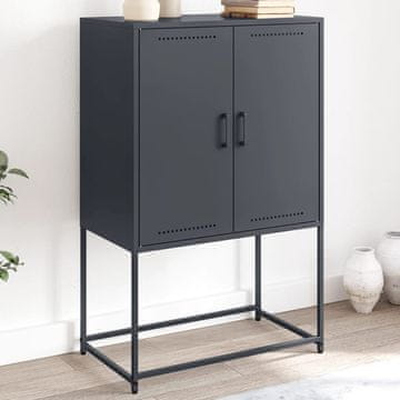 Vidaxl vidaXL TV stojalo črno 68x39x60,5 cm jeklo