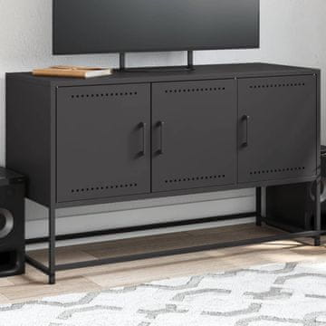 Vidaxl vidaXL TV stojalo črno 100,5 x 39 x 60,5 cm jeklo
