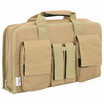 shumee Torba za pištolo kaki 40x24x10 cm oxford tkanina