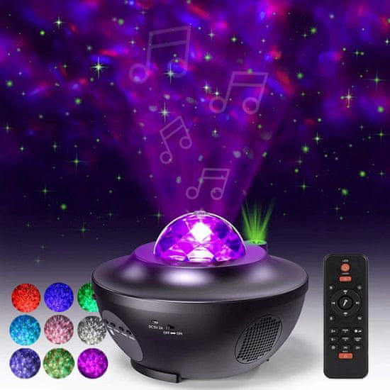 Cool Mango Projektor neba Galaksija svetlobni projektor, zvezdna nočna svetilka, nebesni projektor - Skyprojector