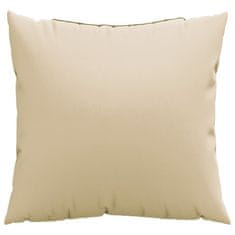 Vidaxl Blazine za kavč 4 kosi bež 60x60 cm blago