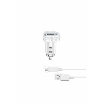 CellularLine avto polnilec + MicroUSB kabel,5W bel