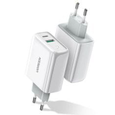 Ugreen CD170 Hitri hišni polnilec USB-C 38W EU, bel