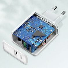 Ugreen CD170 Hitri hišni polnilec USB-C 38W EU, bel
