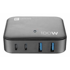 CellularLine Hišni MULTIPOWER 100W,4xPD,2xUSB,2xUSB-C