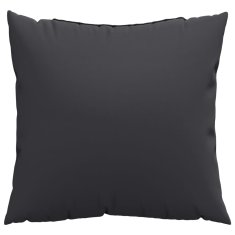 Vidaxl Blazine za kavč 4 kosi črne 40x40 cm blago