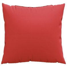 Vidaxl Blazine za kavč 4 kosi rdeče 50x50 cm blago