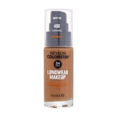 Revlon Colorstay Combination Oily Skin SPF15 puder za mešano do mastno kožo 30 ml Odtenek 400 caramel