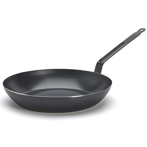 de Buyer Pánev , 5200.32, BLUE CARBON, univerzální, modrá ocel, průměr 32 cm, výška 5,8 cm