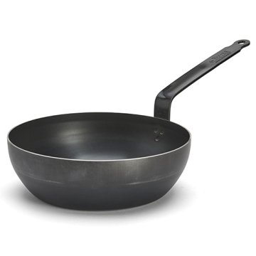 de Buyer Pánev , 5214.24, BLUE CARBON, hluboká, modrá ocel, průměr 24 cm, výška 7,7 cm