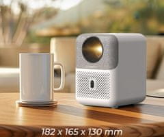Byintek LOVE U4 prenosni LED projektor, Android, WiFi, Bluetooth + daljinec