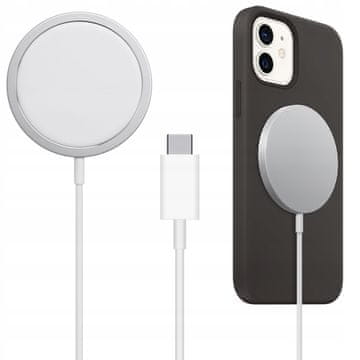CO2 CO2 BREZŽIČNI INDUKTIVNI POLNILEC ZA IPHONE 12 13 14 15 FAST 15W