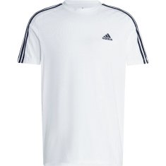 Adidas Majice bela XXL Essentials Single Jersey 3-stripes