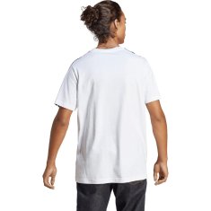 Adidas Majice bela XXL Essentials Single Jersey 3-stripes