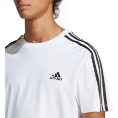 Adidas Majice bela XXL Essentials Single Jersey 3-stripes