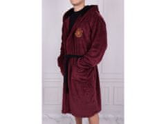 sarcia.eu Harry Potter Hogwarts moški kopalni plašč bordo S-M