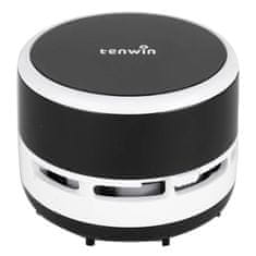 slomart Mini akumulatorski namizni sesalnik Tenwin 8050-1 z baterijami (črn)