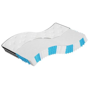 Vidaxl Vzmetnica z žepkastim vzmetenjem srednja 100x200 cm