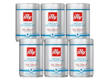 illy Illy Decaffeinato - Italijanska brezkofeinska kava v zrnih, 100% Arabica 250g