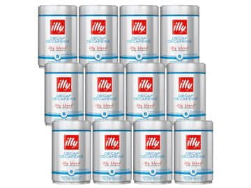 illy Illy Decaffeinato - Italijanska brezkofeinska kava v zrnih, 100% Arabica 250g