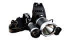 Naglavna svetilka 3xCREE T6 E-209