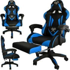 Volino Gaming stol - črno-moder Mx-Master