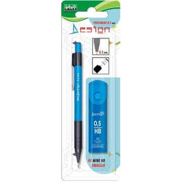 LEBEZ Svinčnik tehnični 0,5+mince blister 81465