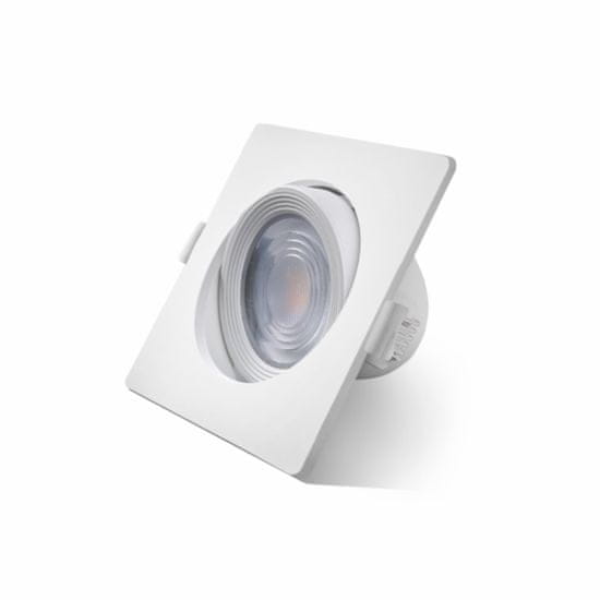 LAMBARIO  SMD SQR 5W 3.5 inch WHT 6400K PC AL LED downlight