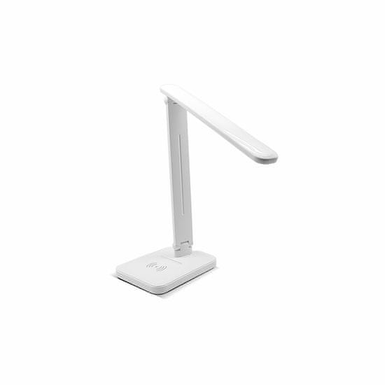 LAMBARIO  LED Wireless chargephone station IP20 CCT Changable 5W Dimmable Touch White Desk Lamp