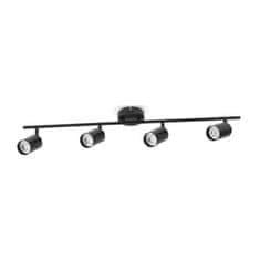 LAMBARIO  4XGU10 MAX7W Black Ceiling Lighting Fixture
