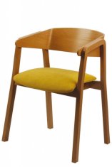 eoshop MIRIAM bukov oblazinjen stol Z151 (barva: jelša)
